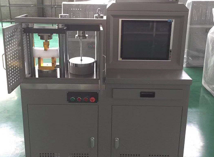 DYE-300S 全自動水泥抗折抗壓試驗(yàn)機(jī)(圖1) 全自動水泥抗折抗壓一體機(jī)
