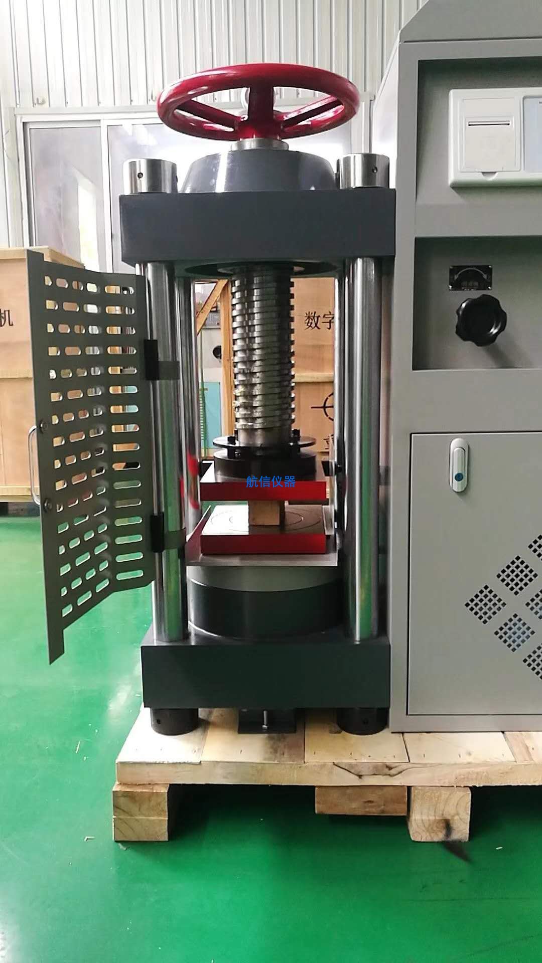 電液式壓力試驗機SYE-2000(圖3) 電液式壓力試驗機