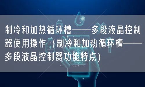 制冷和加熱循環(huán)槽——多段液晶控制器使用操作（制冷和加熱循環(huán)槽——多段液晶控制器功能特點）(圖1)